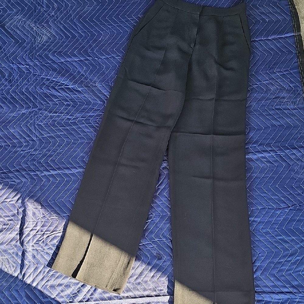 Prada Black Wide-Leg Trousers